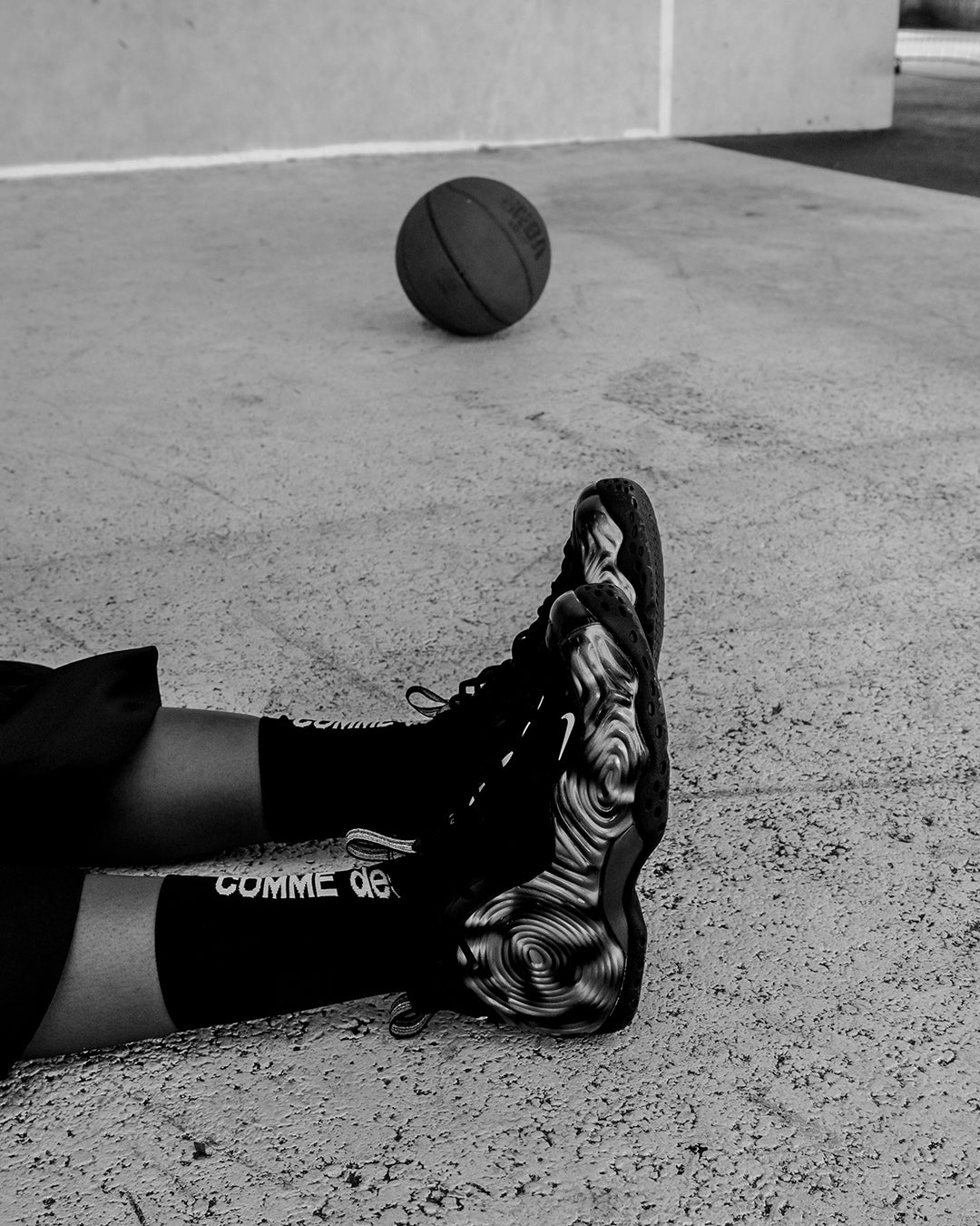 Comme des Garcons x Nike Air Foamposite One DSM Paris